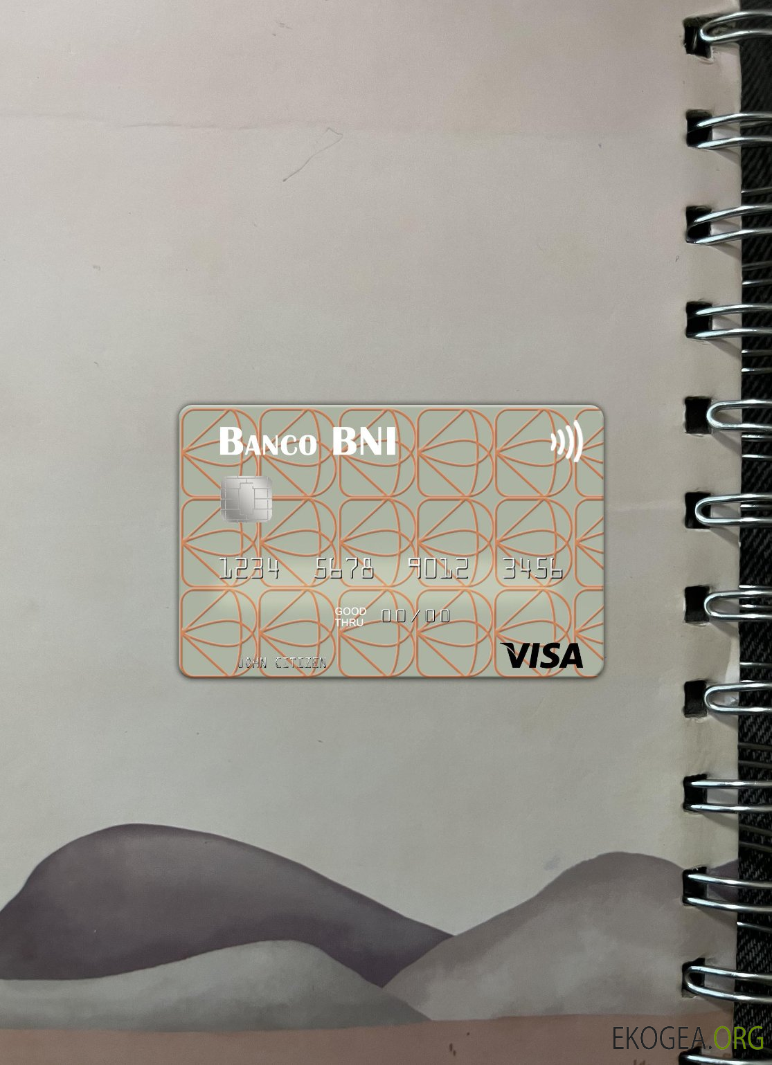 Angola Banco de Negócios Internacional carte visa photolook , avant